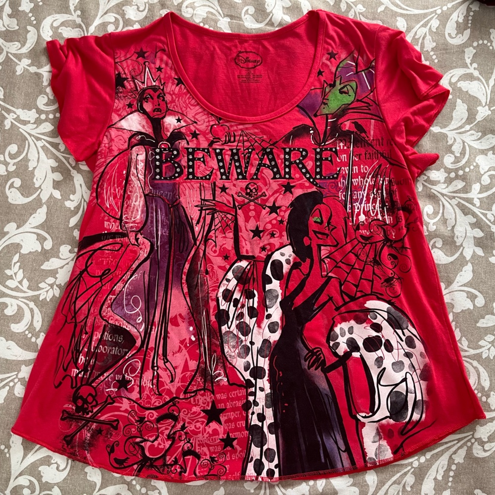 Disney Parks Villian flutter tee